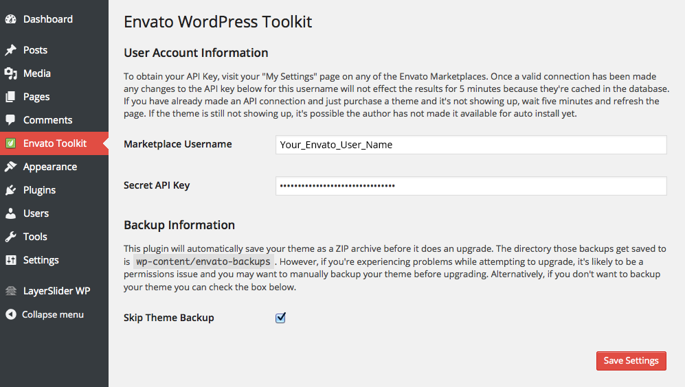 Download the Envato WordPress Toolkit at GitHub